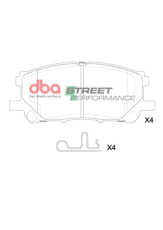 DBA — DBA 15-21 Lexus RC F SP Performance Rear Brake Pads
Brake Rotor