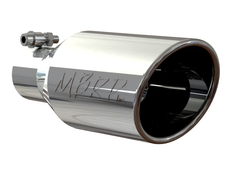 MBRP — MBRP Universal Tip 4.5 O.D. Angle Rolled End 2.5 Inlet 11in Length - T304
ExhstTailPipeTip
Exhaust Tip