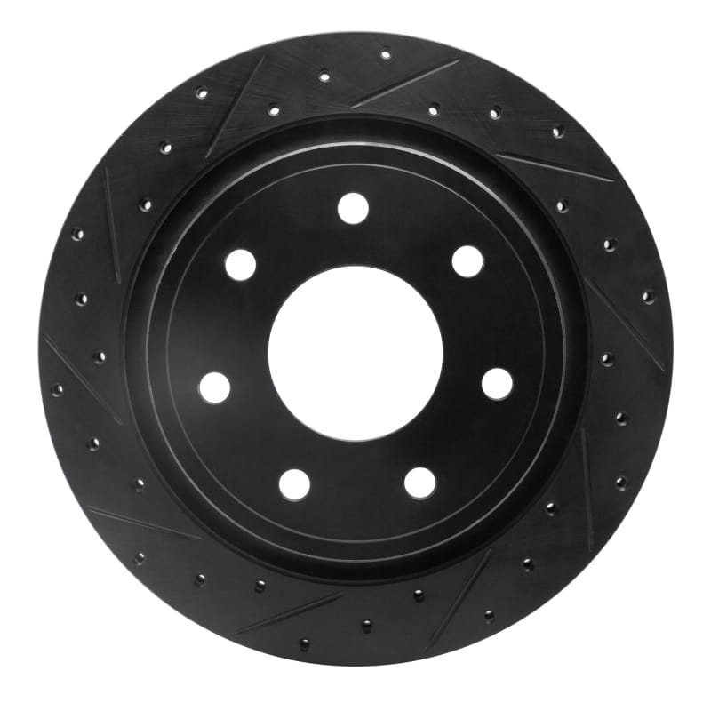 R1 Concepts — R1 12-14 Ford F-150 4WD Rear Left Drilled & Slotted Black Brake Rotor
R1 Brake Rotor Drill