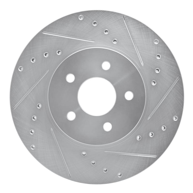 R1 Concepts — R1 01-08 Ford Mondeo (Mexico) Front Right Drilled & Slotted Silver Brake Rotor
R1 Brake Rotor Drill