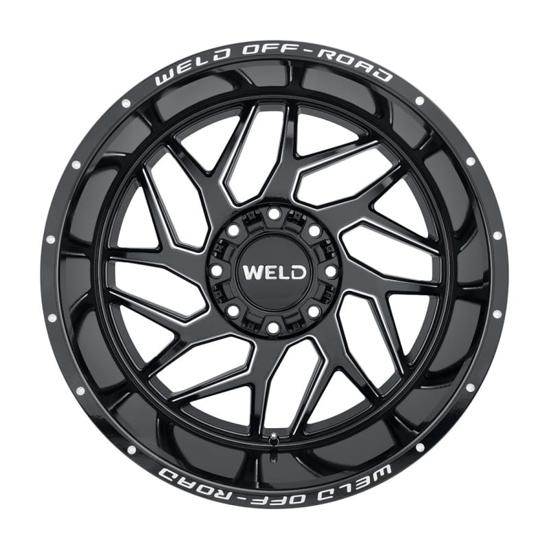Weld — Weld Off-Road W117 22X10 Fulcrum 5X127 5X139.7 ET-18 BS4.75 Gloss Black MIL 87.1