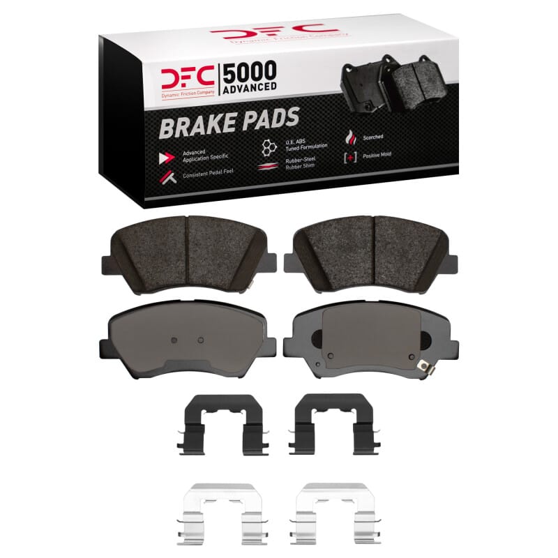 DFC — DFC 10-24 Hyundai Elantra Coupe Front 5000 Advanced Ceramic Brake Pads and Hardware Kit
DFC Brake Pad Set