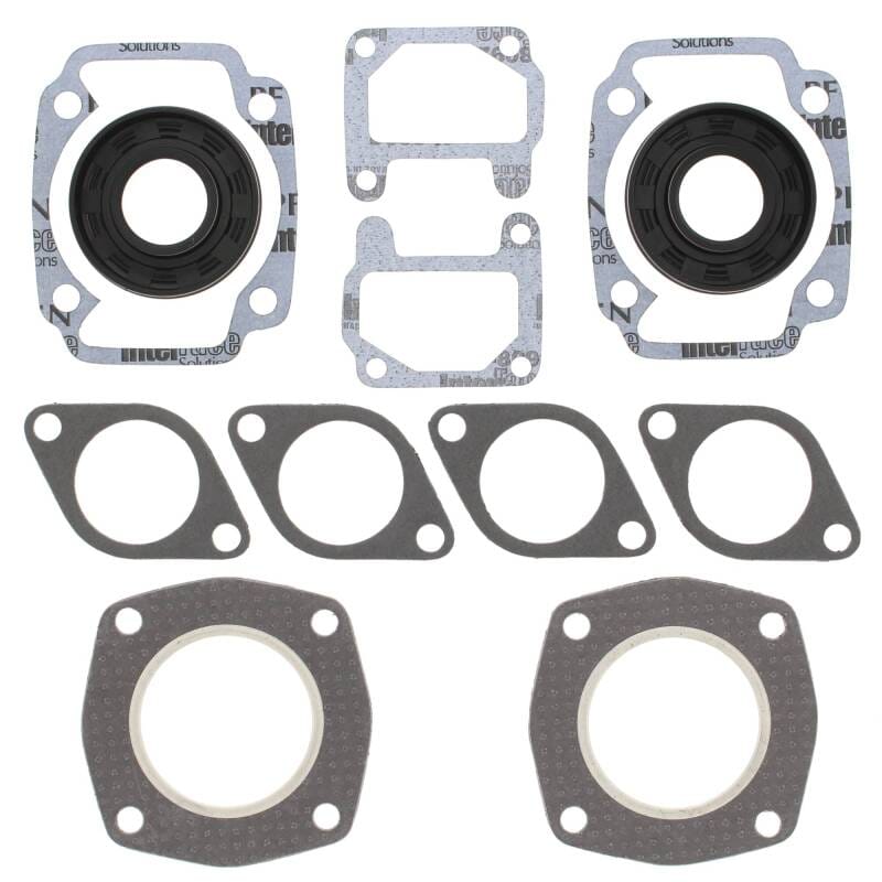 Vertex Pistons — Vertex Gaskets 72-74 Arctic Cat EXT/El Tigre (Kawasaki) FA/2 Complete Gasket Kit w/ Oil Seals