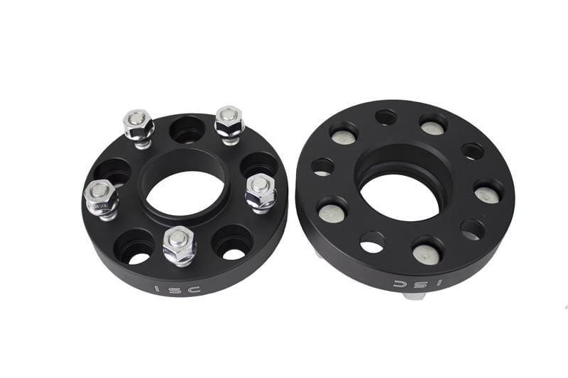 ISC Suspension — ISC Suspension Nissan 5x114.3 Hub Centric (66 Hub Bore) Wheel Spacers 25mm Black (Pair)