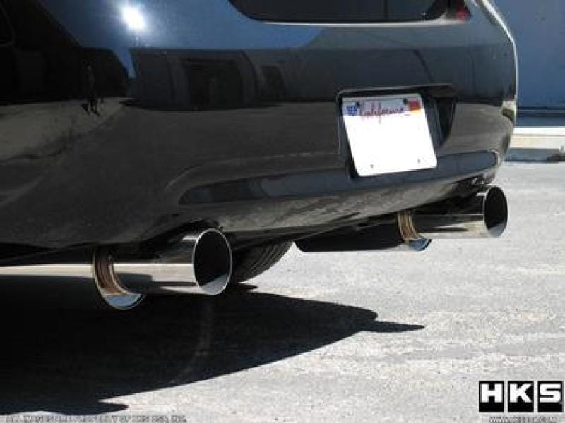 HKS — HKS 09-13 G37 Sedan Hi-Power Rear Muffler (SUS304 NO COATING)