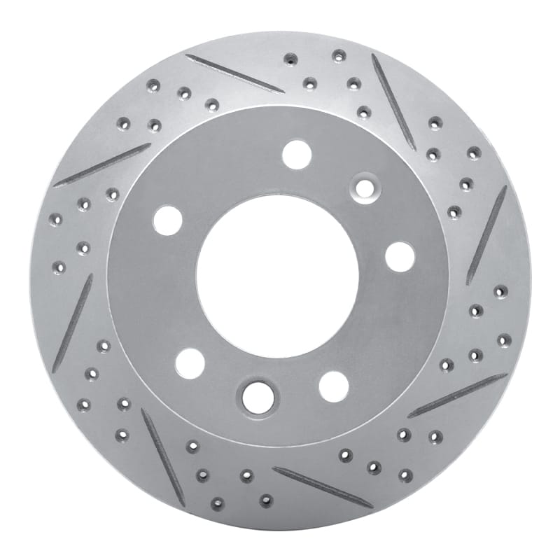R1 Concepts — R1 02-06 Dodge Sprinter 2500 Front Right Drilled & Slotted Geo-Carbon Rotor