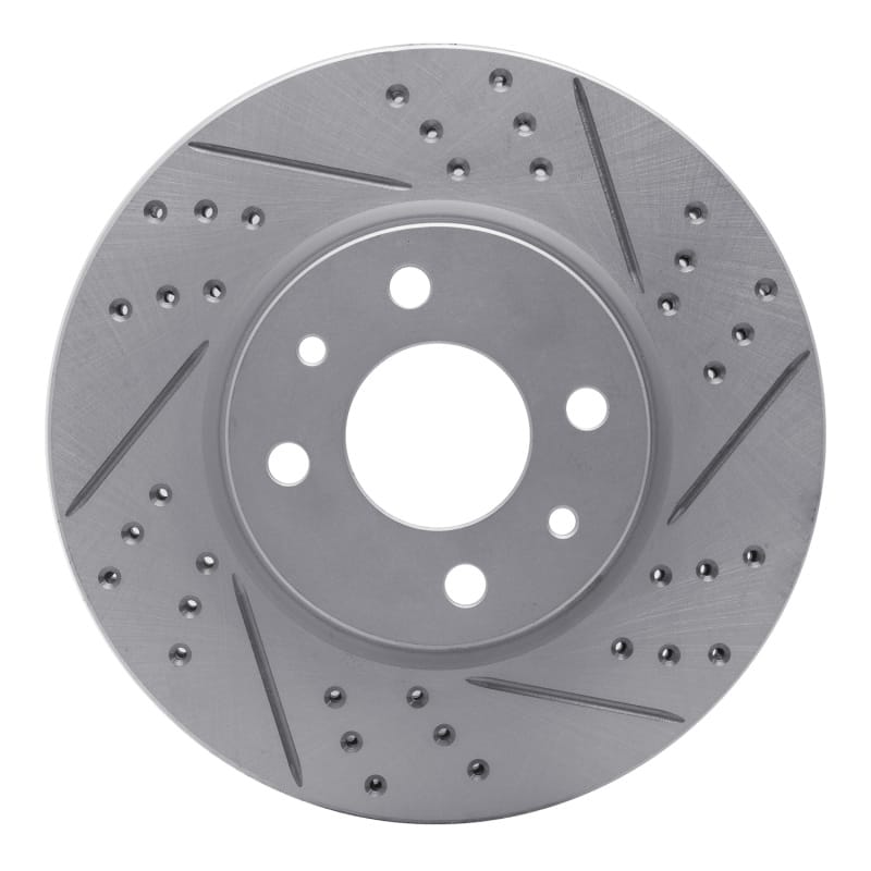 R1 Concepts — R1 09-19 Dodge Vision (Mexico) Front Right Drilled & Slotted Geo-Carbon Rotor