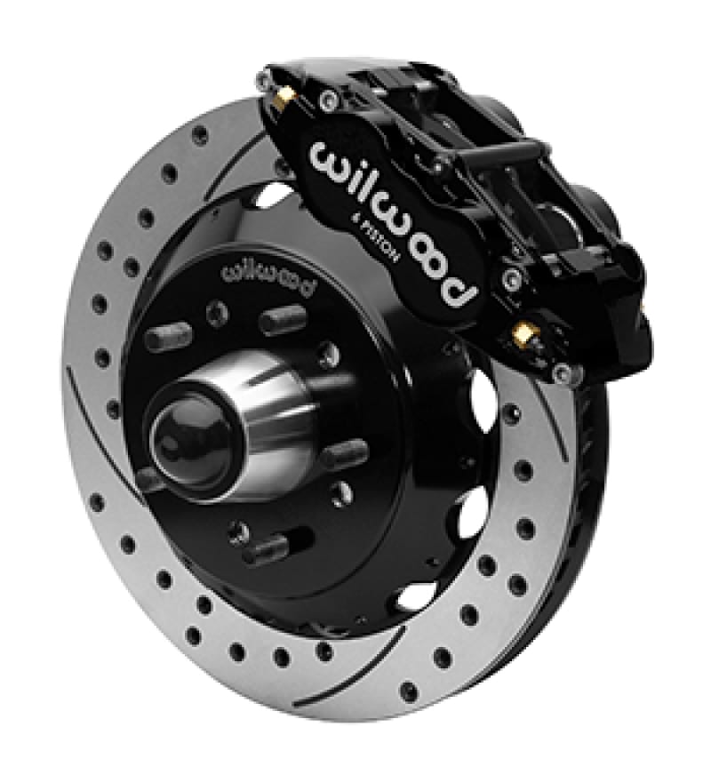 Wilwood — Wilwood Superlite 6R Front Brake Kit for 63-87 Chevy C10 Prospindle 13.06 in Diameter Black Calipers
BRAKE KIT