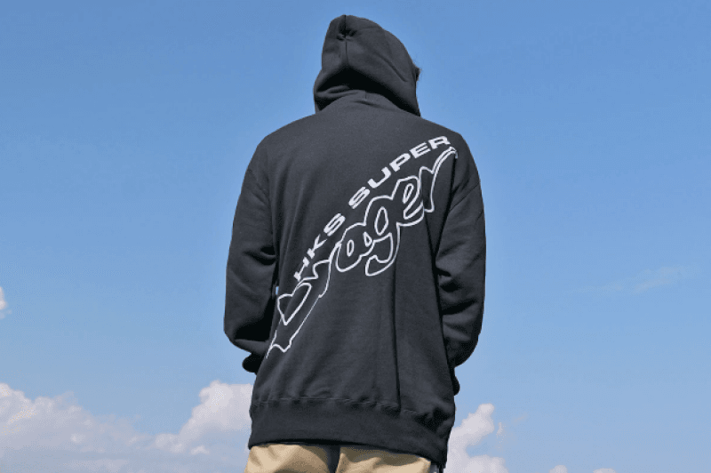 HKS — HKS HOODIE SUPER DRAGER BLACK XXXL