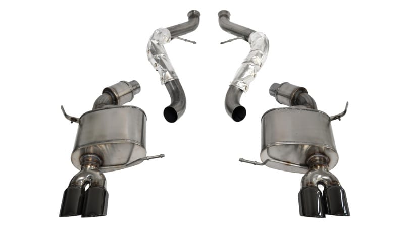 CORSA Performance — Corsa 2008-2012 BMW M3 E90 Black Sport Cat-Back Exhaust
Exhaust