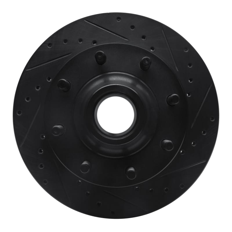 R1 Concepts — R1 80-85 Ford E-250 Econoline Club Wagon Front Right Drilled & Slotted Black Brake Rotor
R1 Brake Rotor Drill