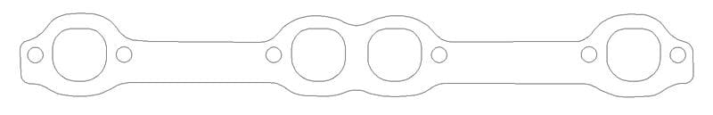 Cometic Gasket — Chevrolet Gen-1 Small Block V8 Exhaust Gasket Set