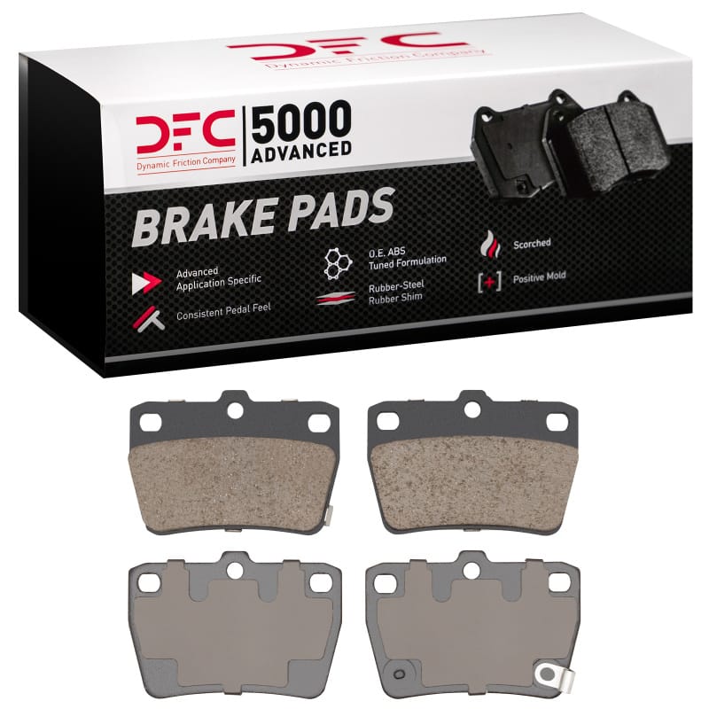 DFC — DFC 04-05 Toyota RAV4 Rear 5000 Advanced Ceramic Brake Pads
DFC Brake Pad Set