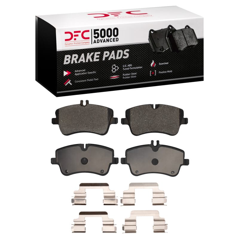 DFC — DFC 01-05 Mercedes-Benz C230 Front 5000 Advanced Low Metallic Brake Pads and Hardware Kit
DFC Brake Pad Set