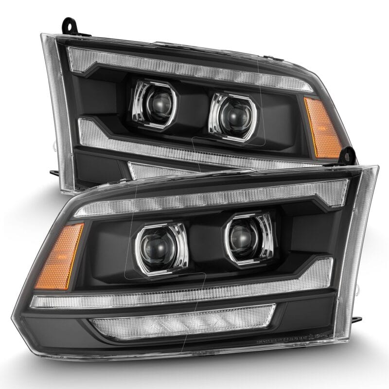 AlphaRex — AlphaRex 09-18 Ram 1500/2500 PRO-Series Proj Headlights Black w/Sequential Signal and Top/Middle DRL
Projector Headlights