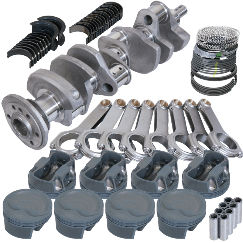 Eagle — Eagle Chevy 350 3.750in Crank 6.000in H-Beam -16cc Inv Dome 4.060in Pistons Balanced Assembly
Bal Competition Assy