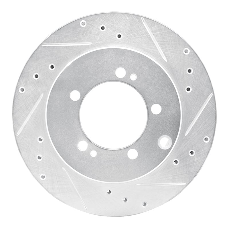 R1 Concepts — R1 91-93 Dodge STEALTH Rear Right Drilled & Slotted Silver Brake Rotor
R1 Brake Rotor Drill