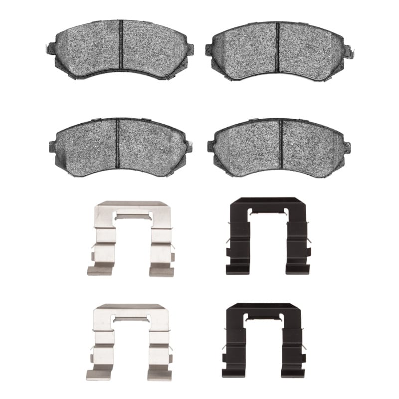 DFC — DFC 89-96 Nissan 240SX Front 5000 Advanced Semi Metallic Brake Pads and Hardware Kit
DFC Brake Pad Set