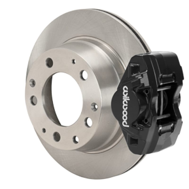 Wilwood — Wilwood 69-83 Porsche 911 D31 11.42in. Rear Brake Kit w/ Flex Lines - Black