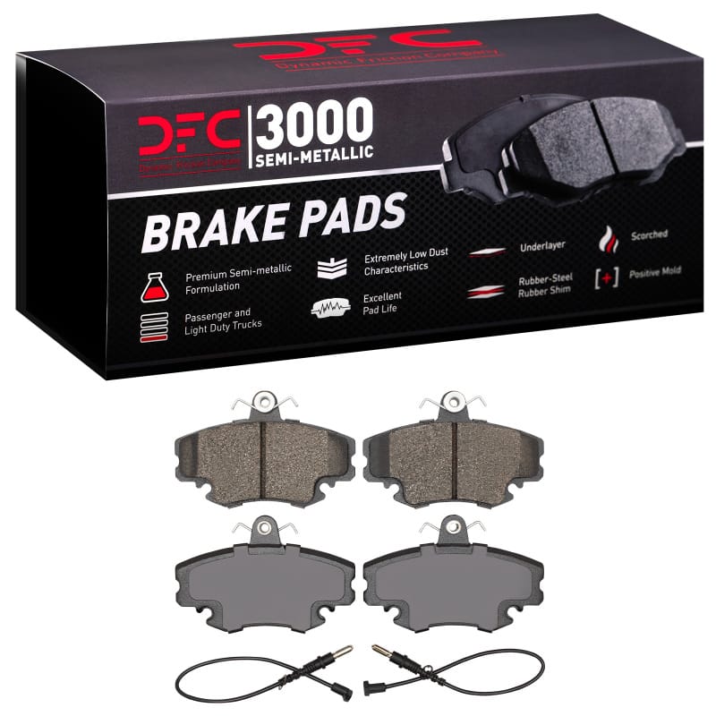 DFC — DFC 02-11 Nissan Platina (Mexico) Front 3000 Semi-Metallic Brake Pads
DFC Brake Pad Set