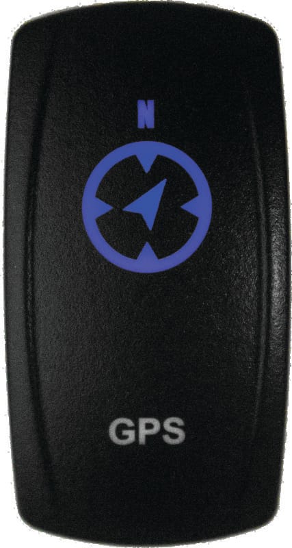 DragonFire Racing — DragonFire Racing Switch Gps On/Off Blue