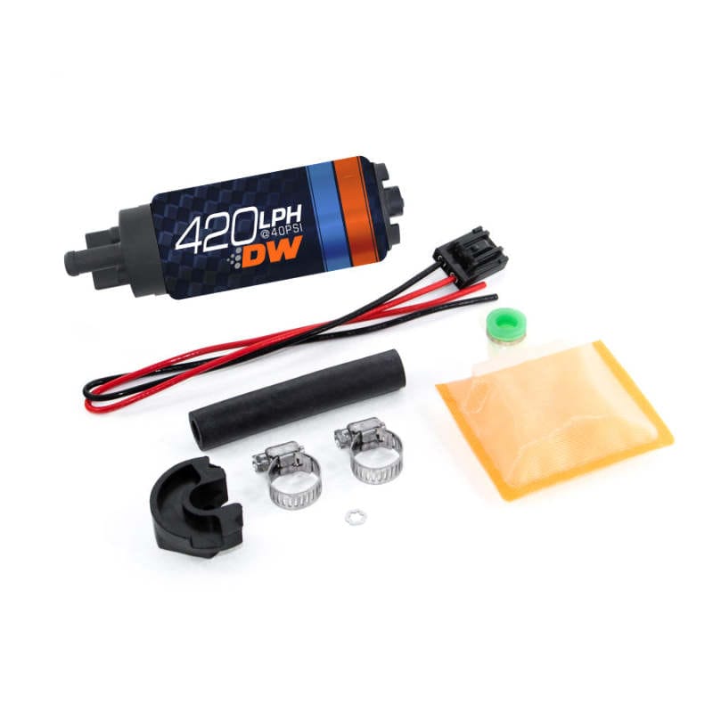 DeatschWerks — DeatschWerks DW420 Series 420lph In-Tank Fuel Pump w/ Install Kit For 89-94 240SX
Fuel Pumps