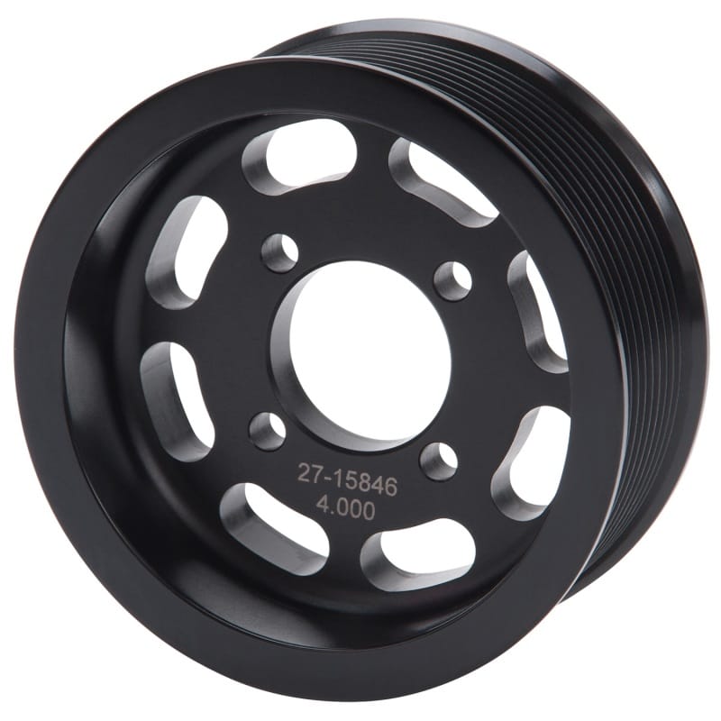 Edelbrock — Edelbrock Pulley Supercharger Enforcer 10 Rib 4In Black
SUPERCHARGER COMPONE