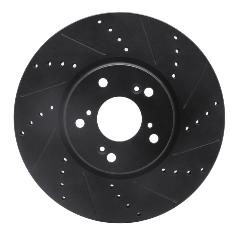 R1 Concepts — R1 04-08 Acura TL Front Right Drilled & Slotted Black Brake Rotor
R1 Brake Rotor Drill