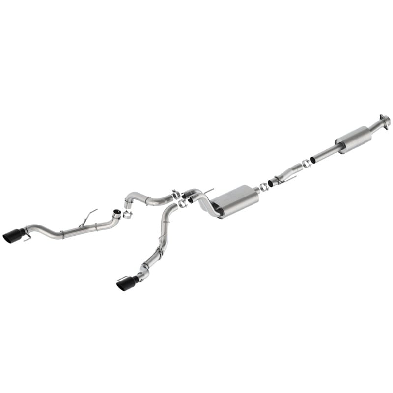 Ford Racing — Ford Racing 21-24 F-150 Sport Bumper Exit Exhaust - Black Tips
Exhaust System Kit