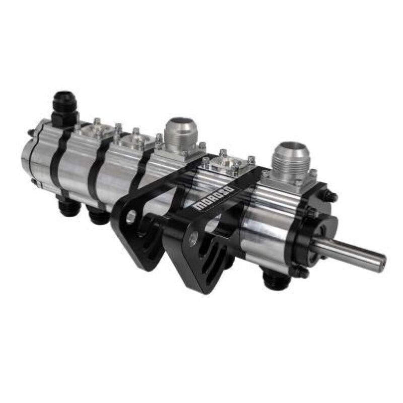 Moroso — Moroso Big Block Chevy Dual Mount Tri-Lobe 6 Stage 1.200in PS Dry Sump Oil Pump - Drivers Left Side