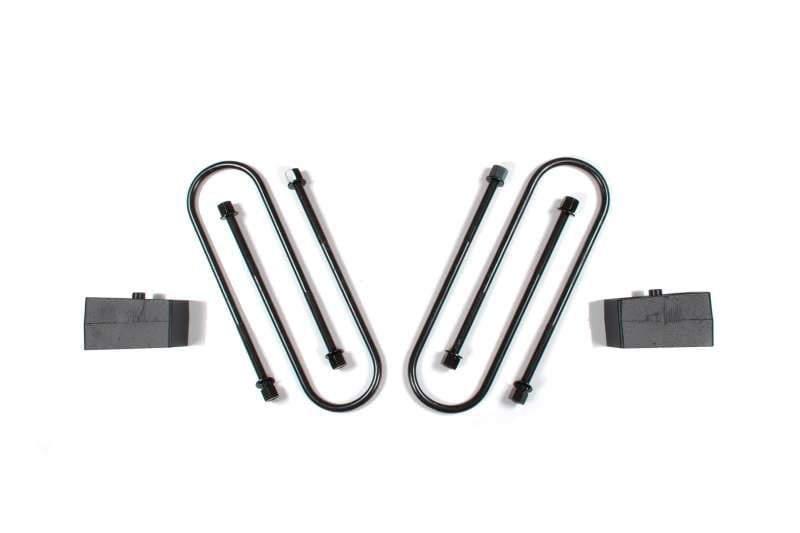 Zone Offroad — Zone Offroad Ram 3500 Rear 2in Block Kit - 4in U-bolts
2" Block/4" U-blt Kt
