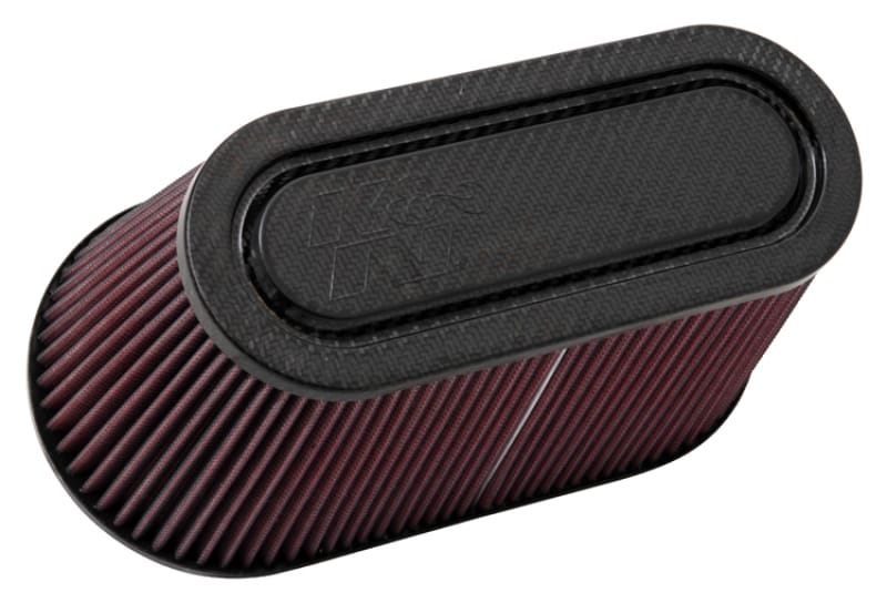 K&N Engineering — K&N Filter Univ Air Filter Carb Fib T/B 3-1/2in FLG OD / 12x6in B / 9-15/16x3-15/16in T / 6in H
Universal Air Filter