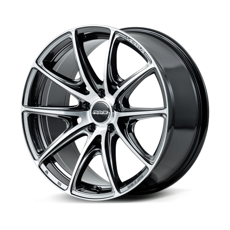 Versus — Versus VV25R 19x9.5 / +25 ET / 5x112 - Diamond Cut / Side Jet Black