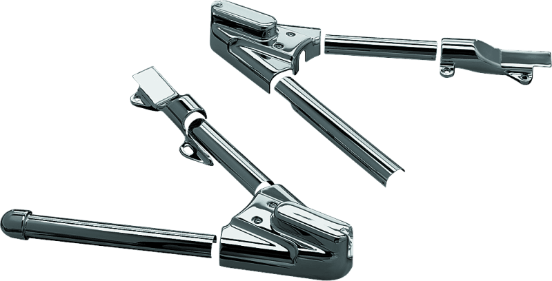 Kuryakyn — Swingarm Cover Set - Unlighted Chrome