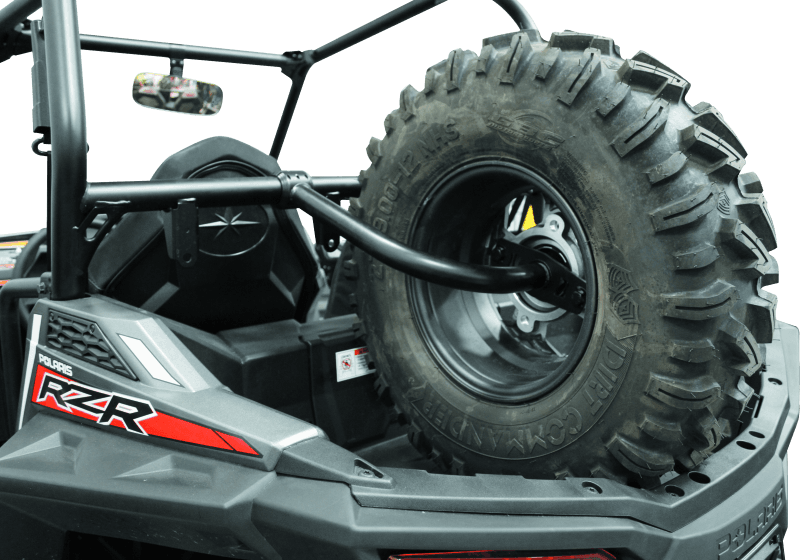 DragonFire Racing — Spare Tire Carrier, Bed Mount, Black