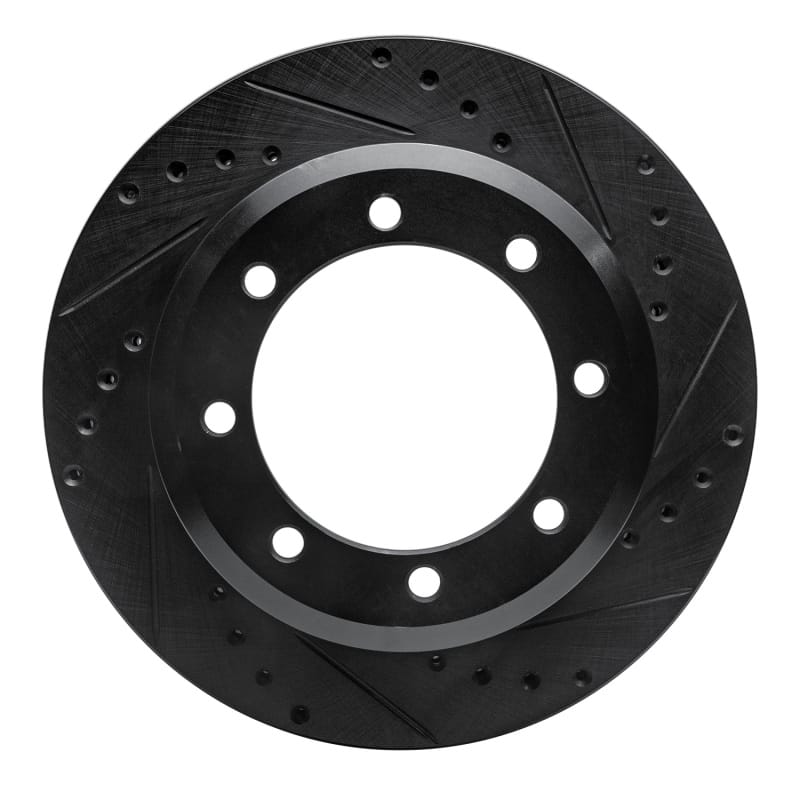 R1 Concepts — R1 05-12 Ford F-350 Super Duty 2WD Rear Right Drilled & Slotted Black Brake Rotor
R1 Brake Rotor Drill