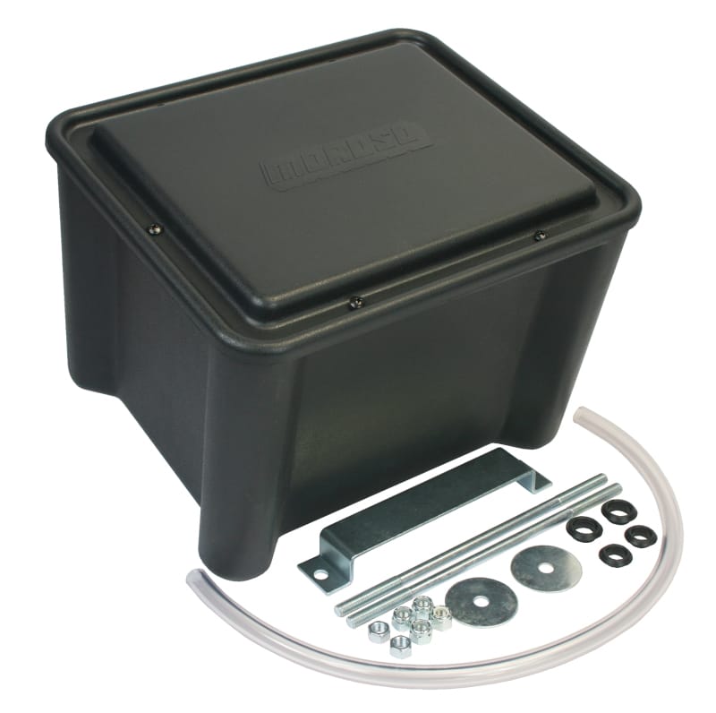 Moroso — Moroso Sealed Battery Box Black w/Mounting Hardware - Black