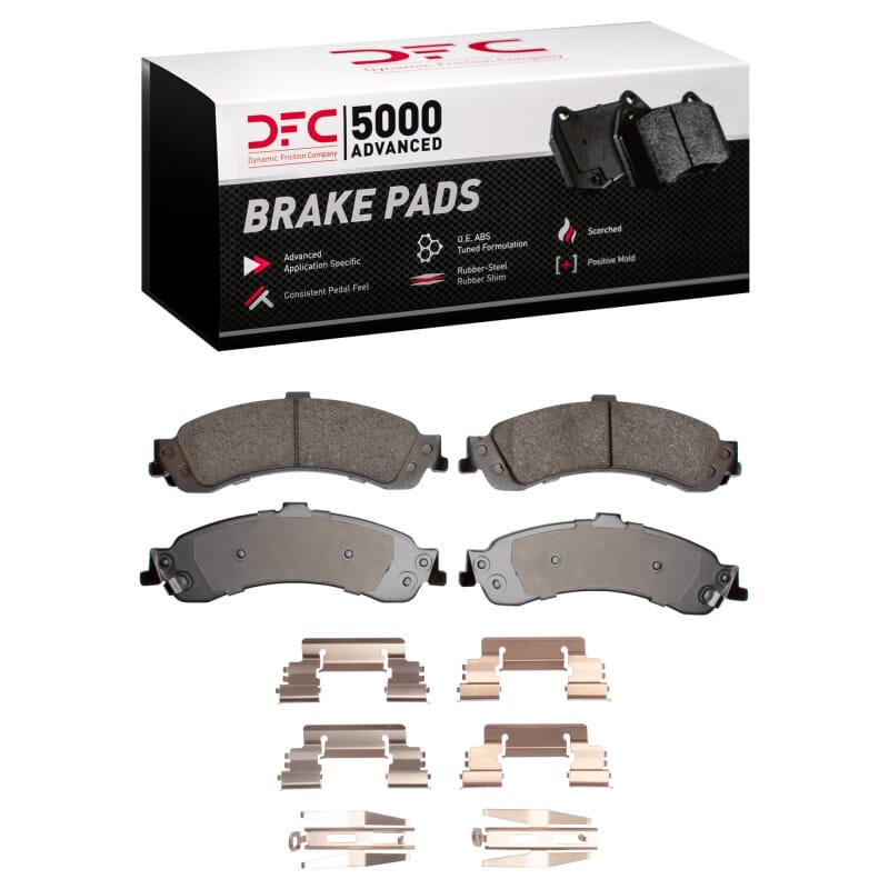 DFC — DFC 00-06 Cadillac Escalade EXT Rear 5000 Advanced Ceramic Brake Pads and Hardware Kit
DFC Brake Pad Set