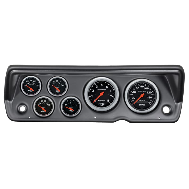 AutoMeter — Autometer Sport-Comp 70-76 Duster/ Demon/ Dart Dash Kit 6pc Tach / MPH / Fuel / Oil / WTMP / Volt
GA KT ABODY 70-76 SC