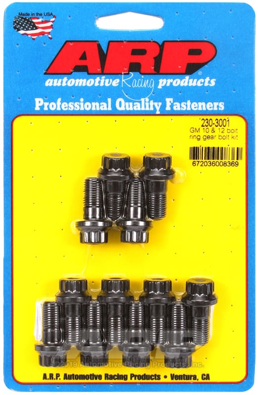 ARP — ARP GM 10 and 12 Bolt Ring Gear Bolt Kit
