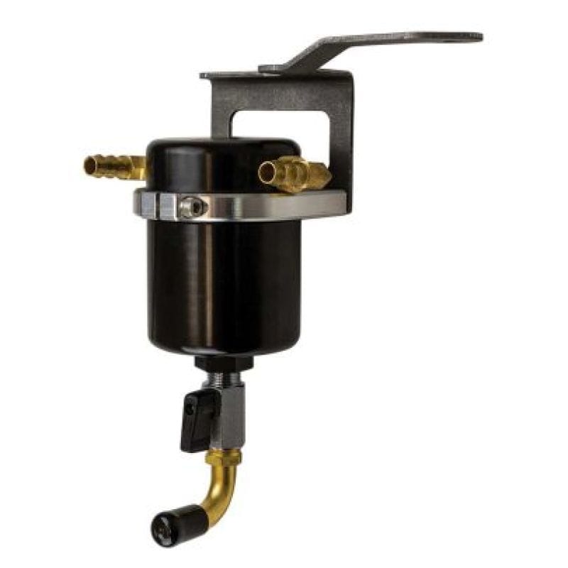 Moroso — Moroso 14-18 GM Trucks w/5.3L/6.2L Air Oil Separator (Black Anodized)