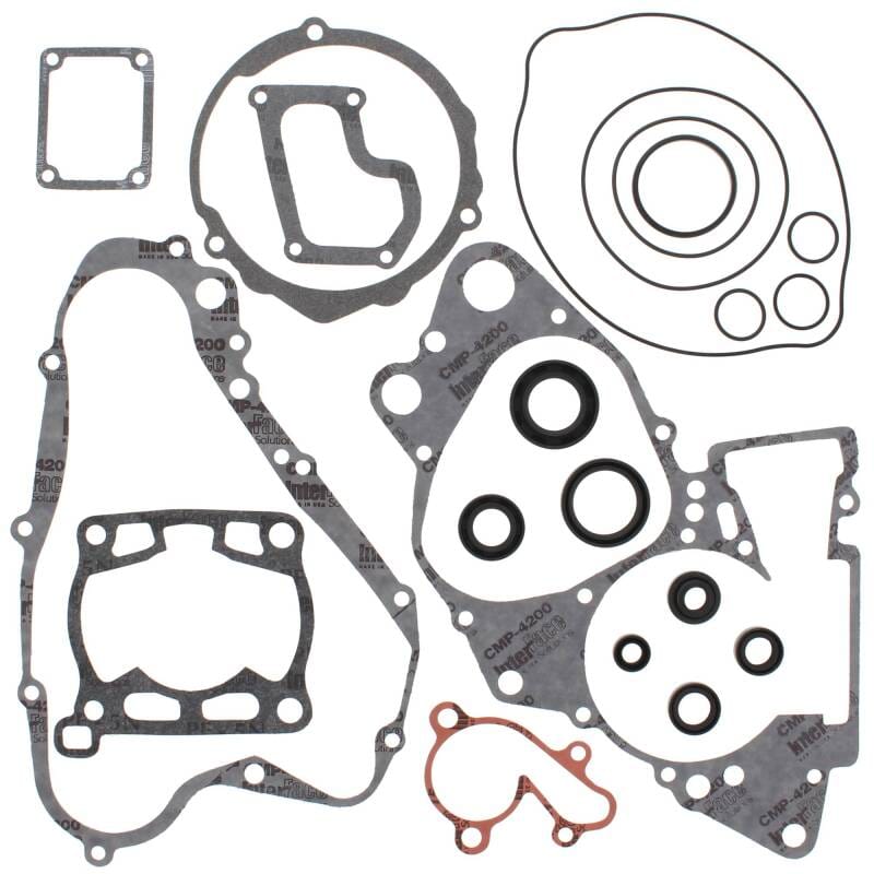 Vertex Pistons — Vertex Gaskets 1990 Suzuki RM125 Complete Gasket Kit w/ Oil Seals