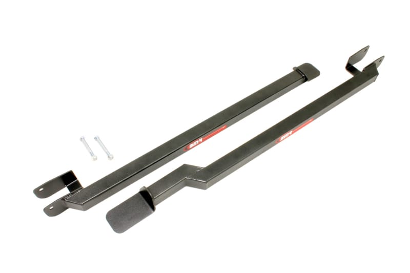 BMR Suspension — BMR 93-02 F-Body Non-Convertible Weld-On Boxed Subframe Connectors - Black Hammertone