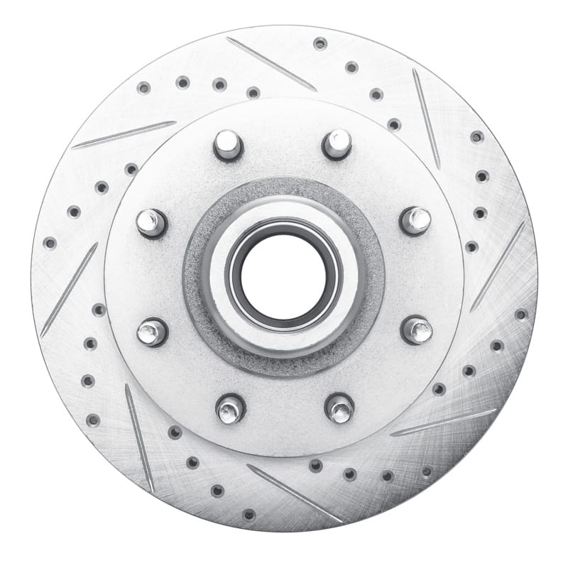 R1 Concepts — R1 1988-1996 Chevrolet C3500 Front Right Drilled & Slotted Silver Brake Rotor
R1 Brake Rotor Drill