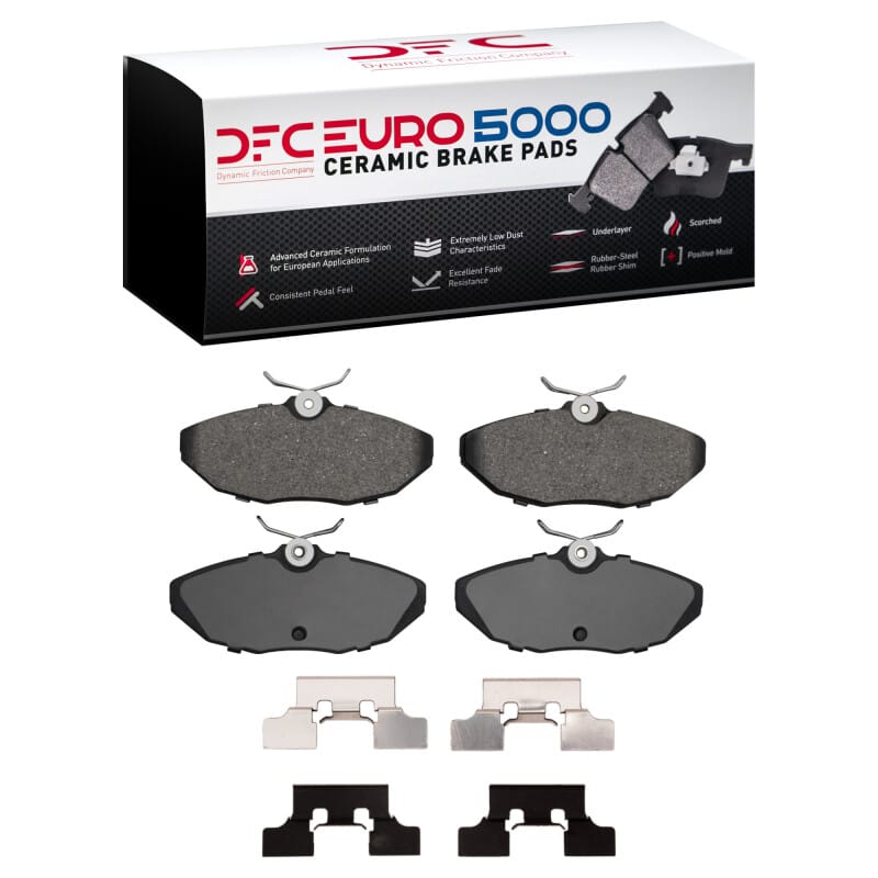 DFC — DFC 03-05 Jaguar Vanden Plas Rear Euro 5000 Ceramic Brake Pads and Hardware Kit
DFC EURO Pads + HW