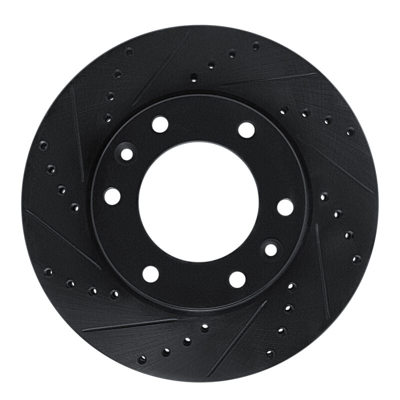 R1 Concepts — R1 06-14 Hyundai Entourage Front Left Drilled & Slotted Black Brake Rotor
R1 Brake Rotor Drill