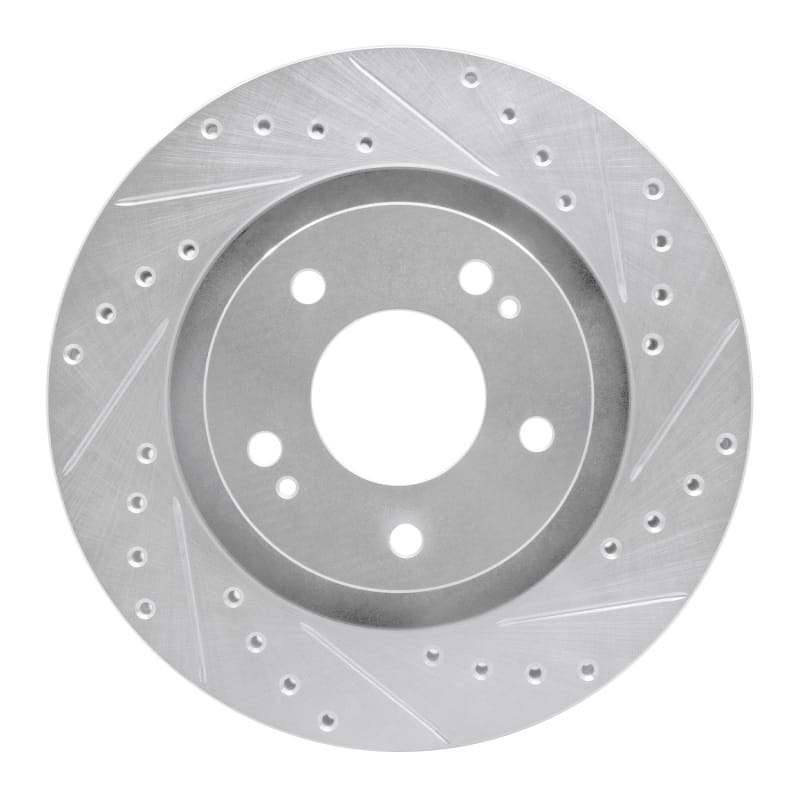 R1 Concepts — R1 05-22 Mitsubishi Outlander PHEV Front Right Drilled & Slotted Silver Brake Rotor
R1 Brake Rotor Drill