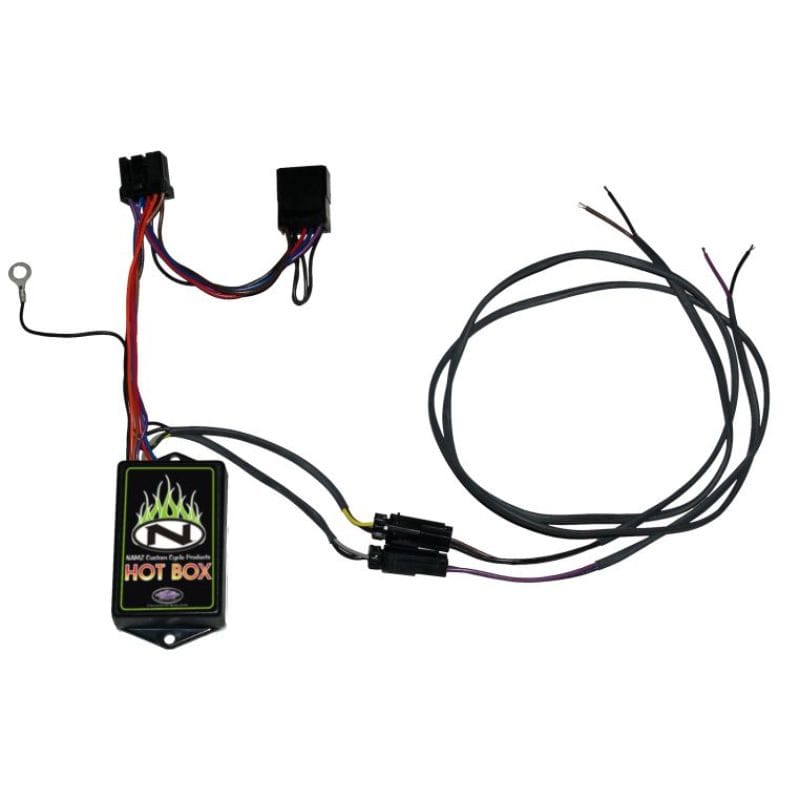 NAMZ — NAMZ 99-03 V-Twin Sportster Plug-N-Play Hot Box Fender Harness w/Saddlebag Pigtails (Run/Brake/Turn)