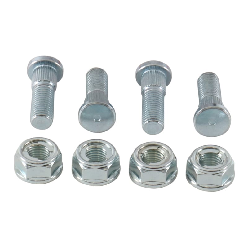 All Balls Racing — All Balls Racing 99-02 Kawasaki KVF400C Prairie 4x4 Wheel Stud & Nut Kit Front