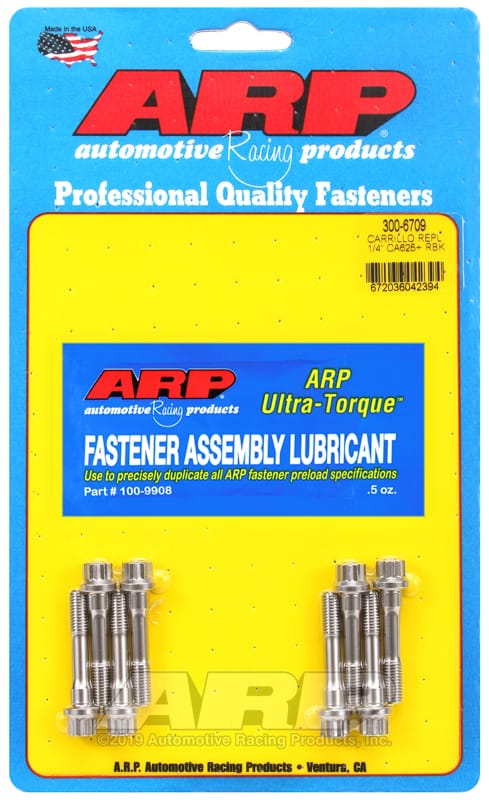 ARP — ARP 1/4in Carrillo Replacement CA625+ (Pack of 8)